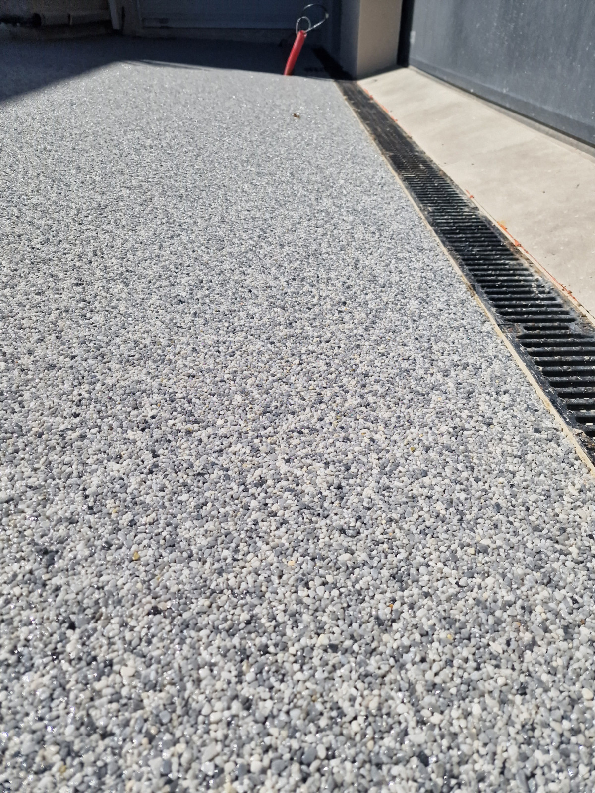 Terrasse en moquette de marbre, tapis de pierre sur lyon 