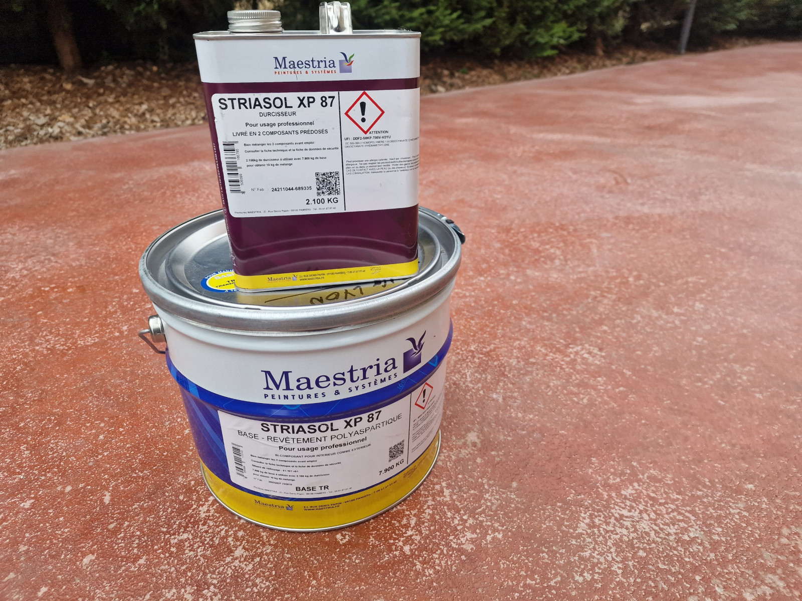 sol extérieur en résine polyaspartique sur lyon 