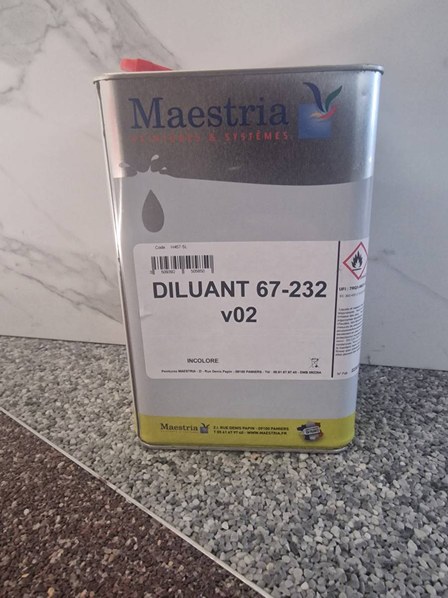 diluant pour Epoxy 67-232 v02  Maestria