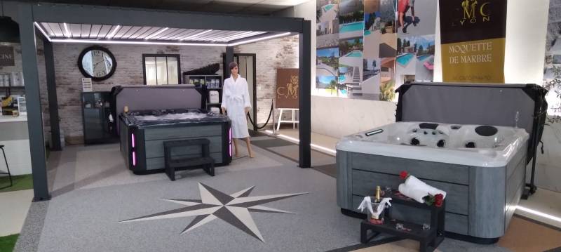 Showroom vente de spas et pergola à Bourgoin-Jallieu CMG LYON