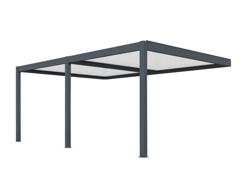 PERGOLA BALI ADOSSEE 6x4 grey