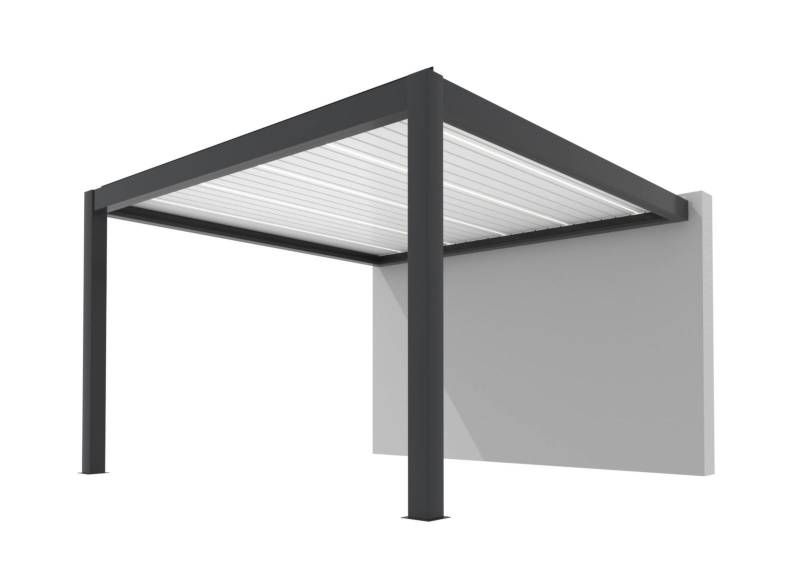 PERGOLA BELIZE ADOSSEE  4x4 grey