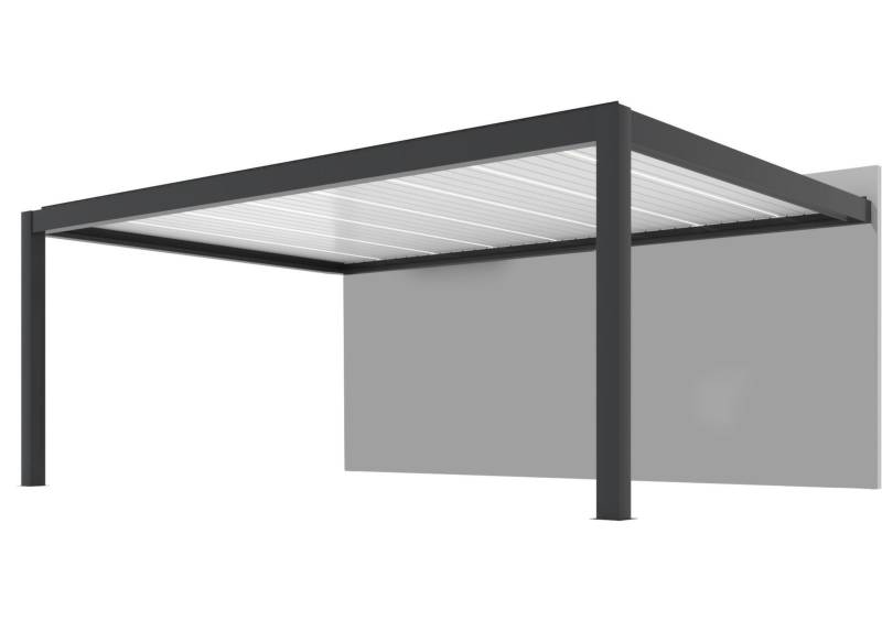 PERGOLA BELIZE ADOSSEE 5x3.5 grey