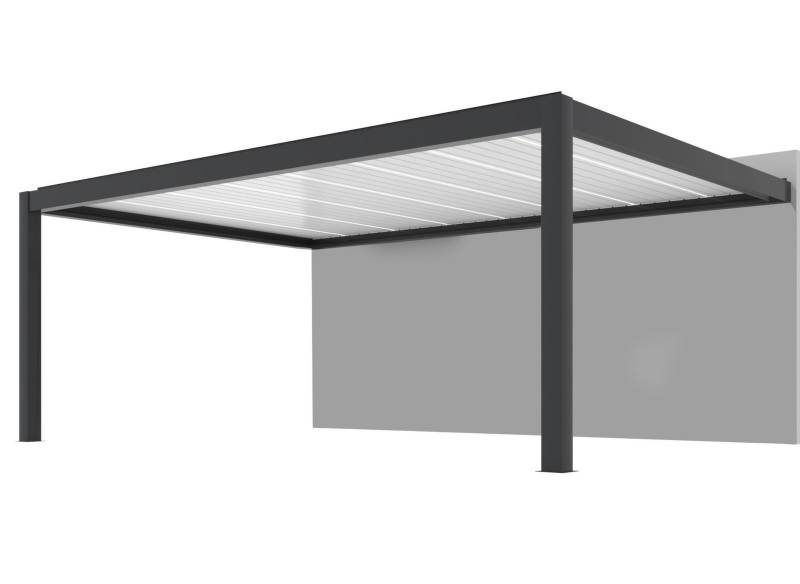 PERGOLA BELIZE ADOSSEE 6x4 grey